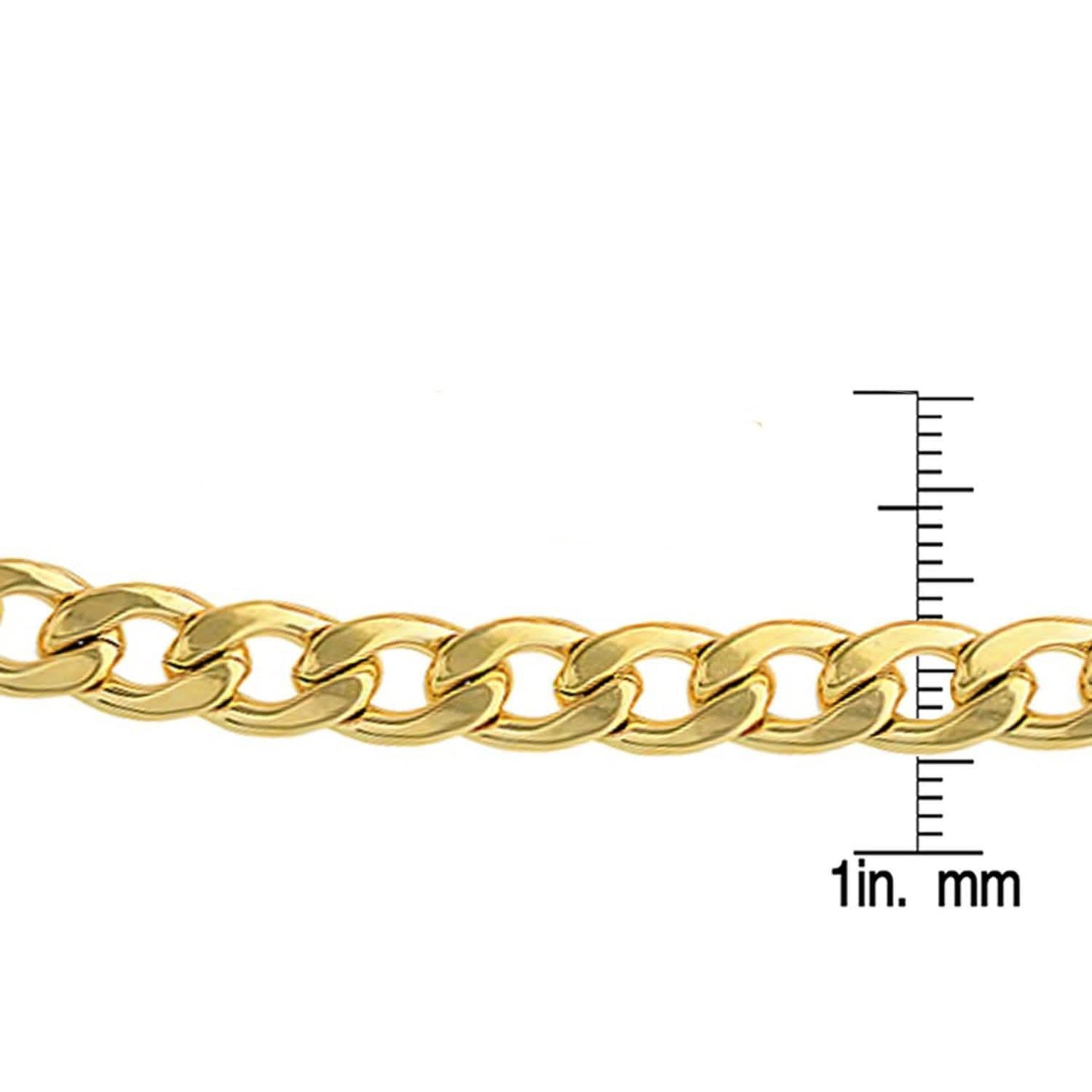 Herren-Halsketten- und Armband-Set, kubanische Gliederkette aus Edelstahl, 18 Karat vergoldet