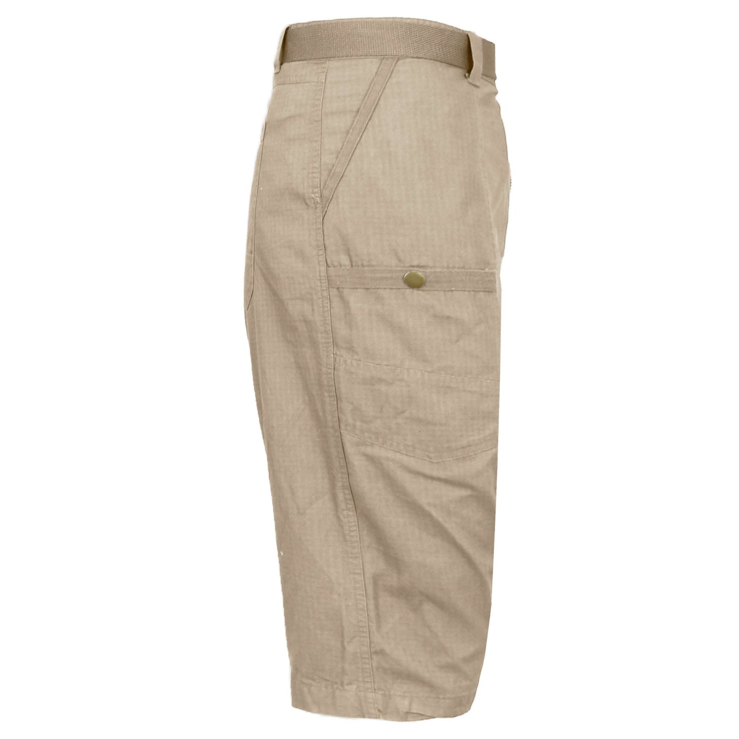Herren Baumwoll Cargo Utility Shorts mit Gürtel in Übergröße