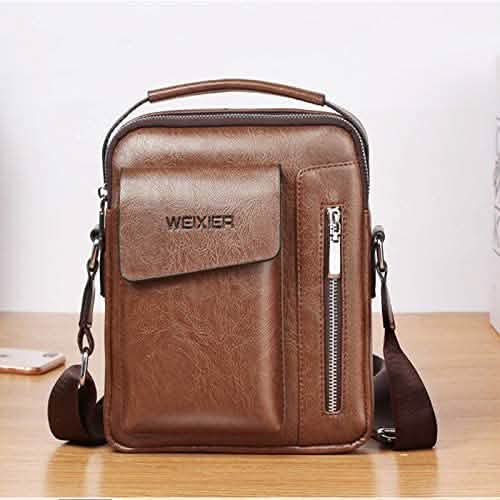 Herren Leder Handtasche Kleine Umhängetasche