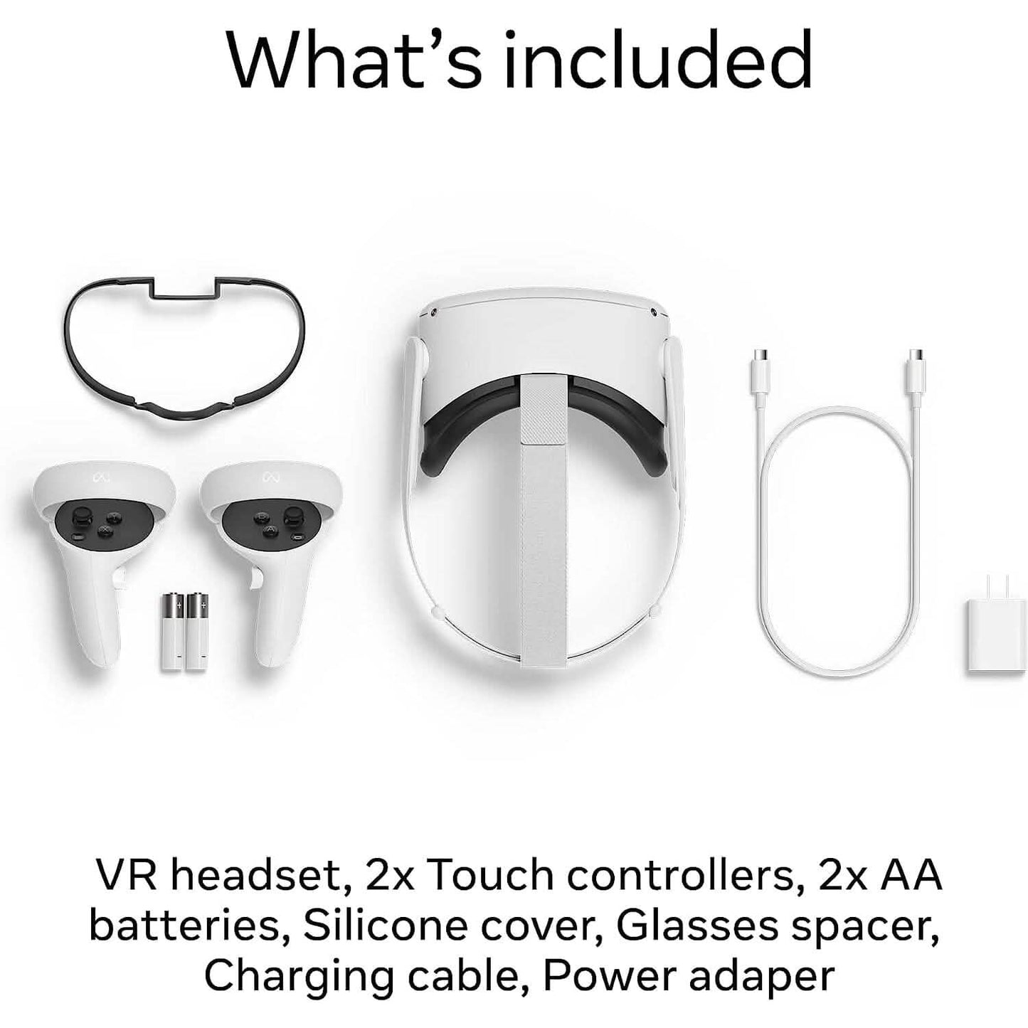 Meta Quest 2 — Fortschrittliches All-in-One Virtual-Reality-Headset (Generalüberholt)