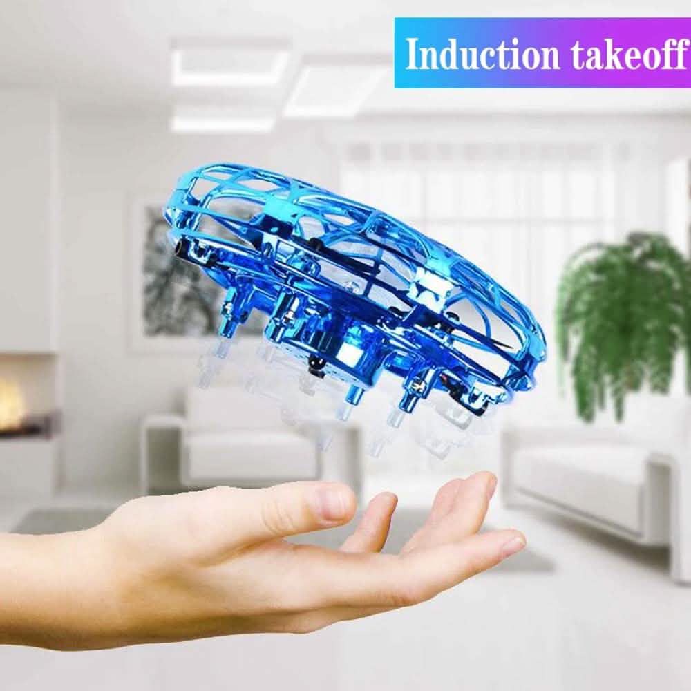 Mini Helikopter UFO RC Drohne Infrarot Handgesteuertes Flugzeug
