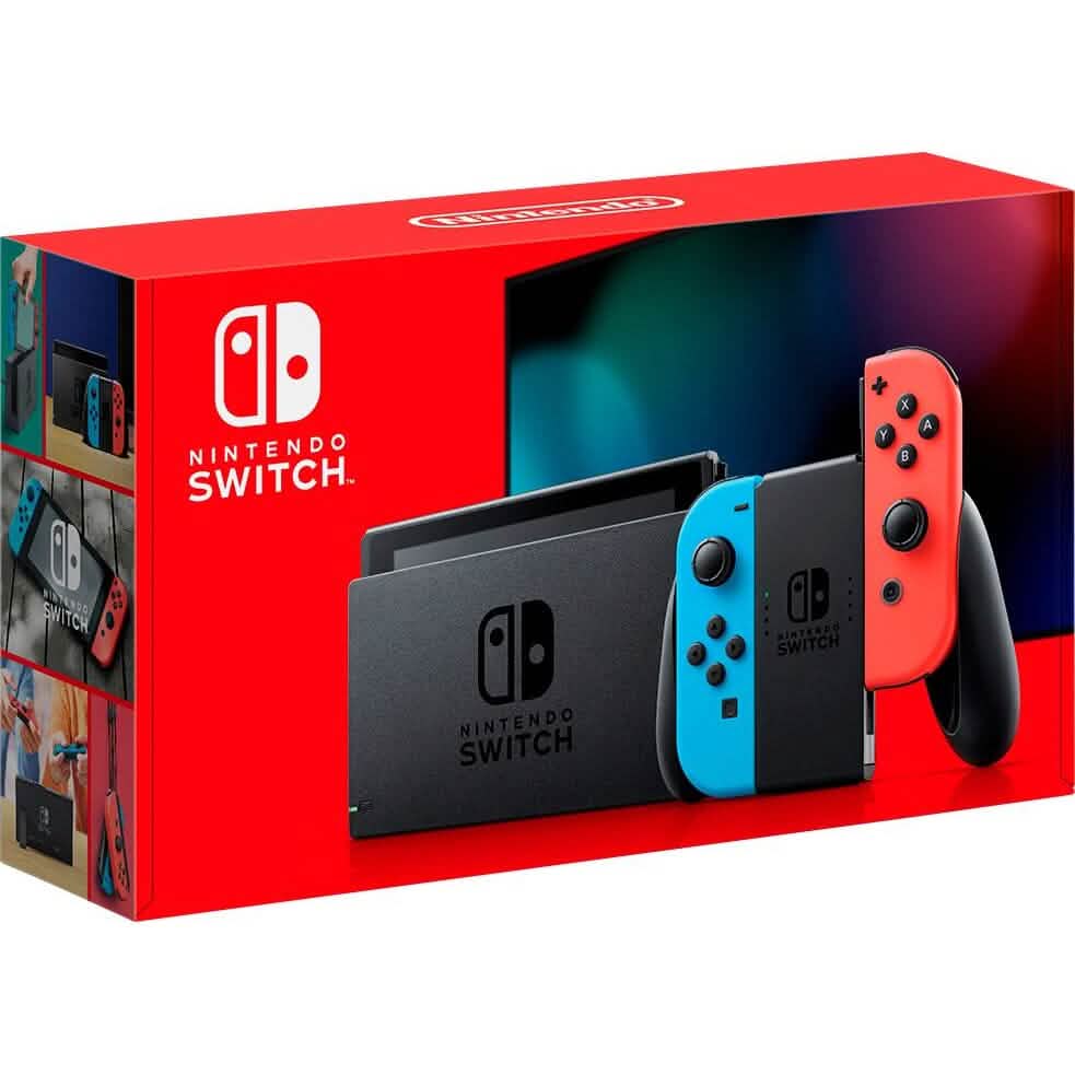 Nintendo Switch Konsole 32GB Neon-Rot/Neon-Blau Joy-Con