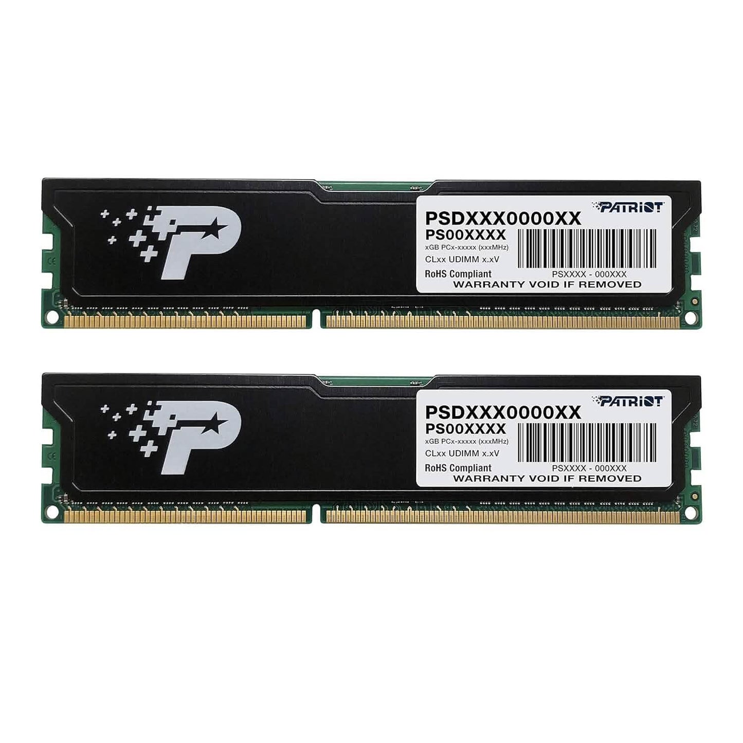 Patriot Memory Signature DDR3 16GB (2 x 8GB CL11 PC3-12800 (1600MHz) CAS 11 DIMM Kit mit Heatshield (Generalüberholt)