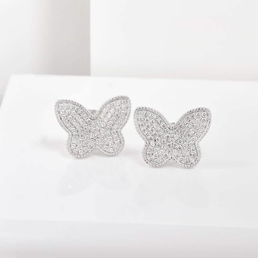 Pave Schmetterlingsstecker