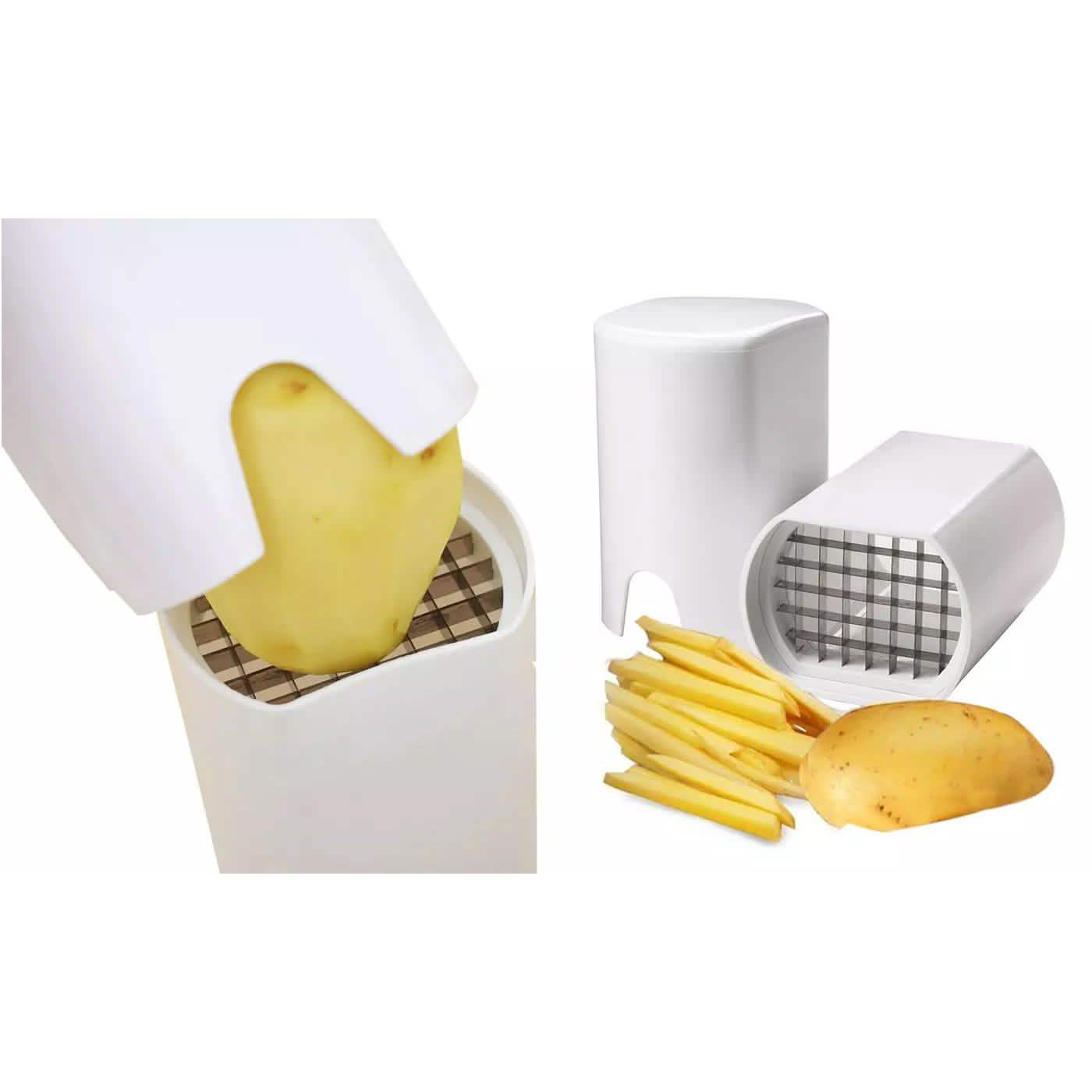 Perfekter Pommes-, Obst- und Gemüseschneider
