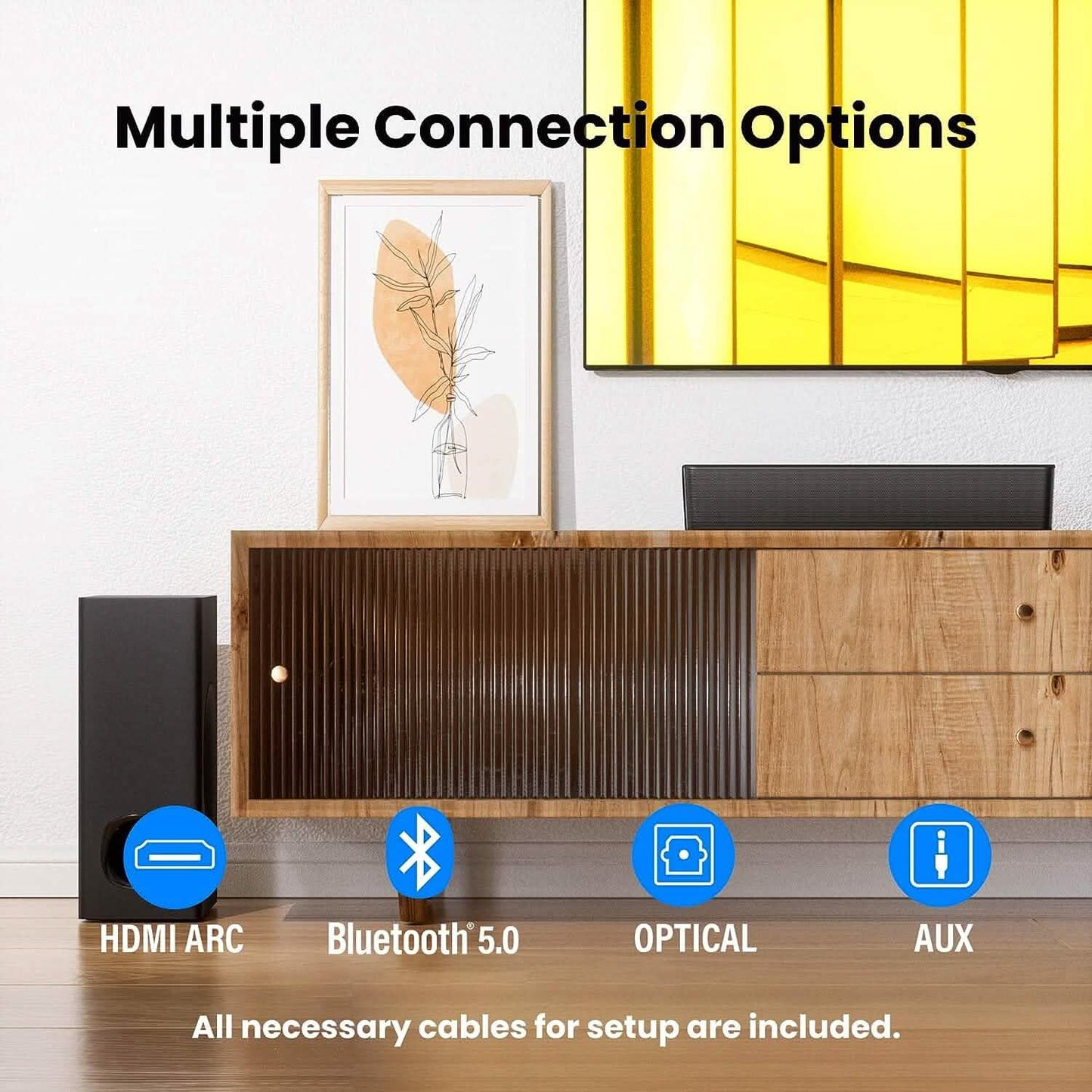 Pheanoo 2.1 Kompakte Soundbars (Generalüberholt)