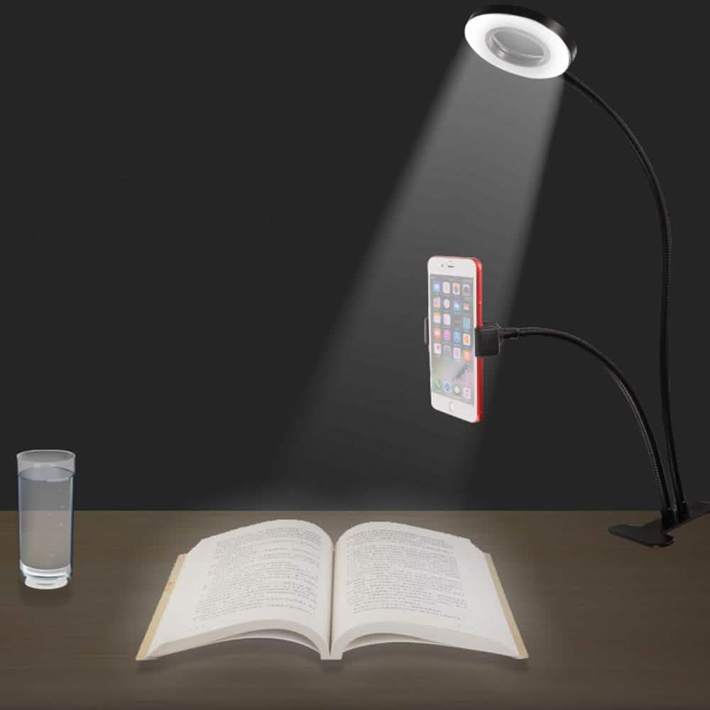 Handyhalterung & Ringlicht-Set