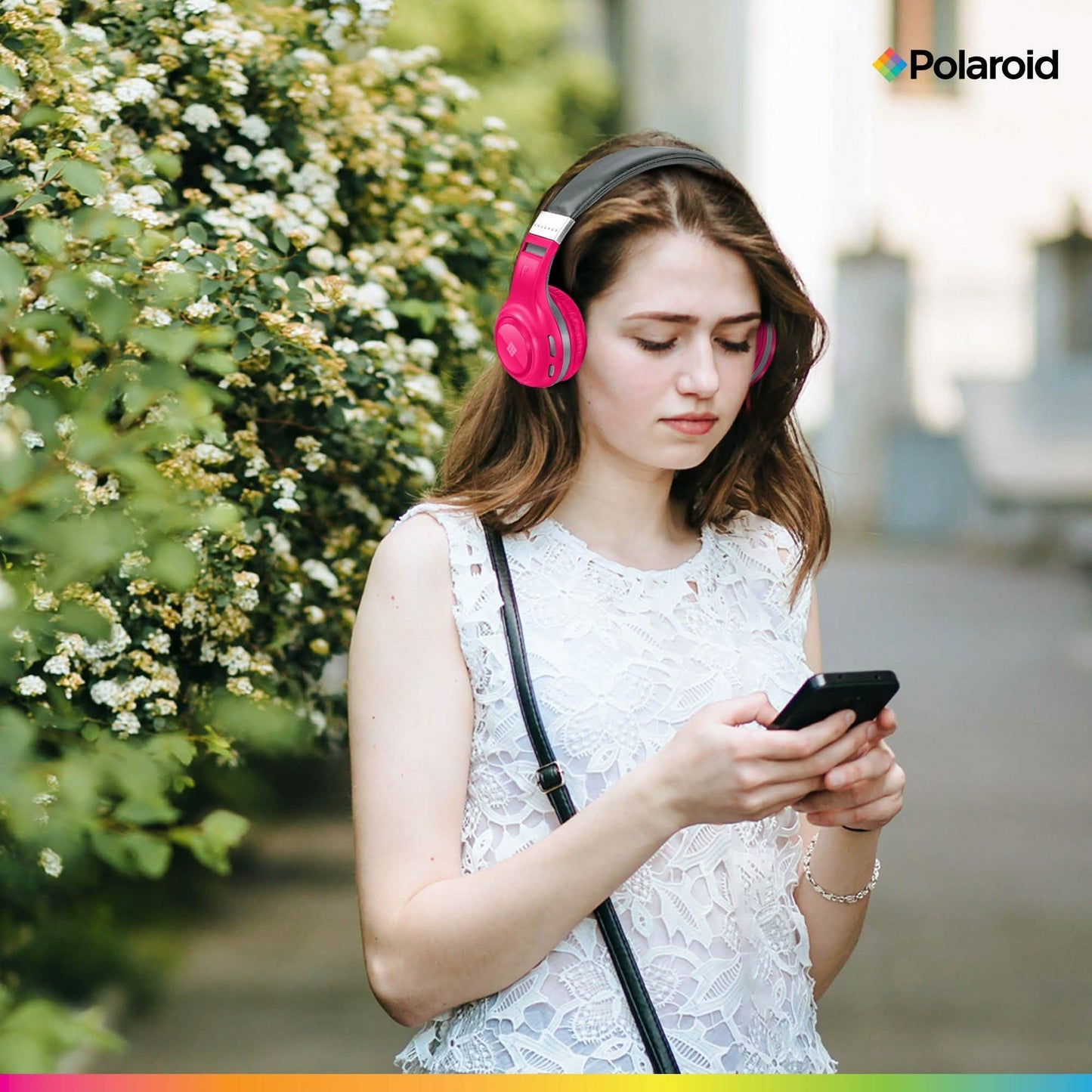 Polaroid Bluetooth Funkkopfhörer – Dynamisches Stereo-Headset mit Mikrofon