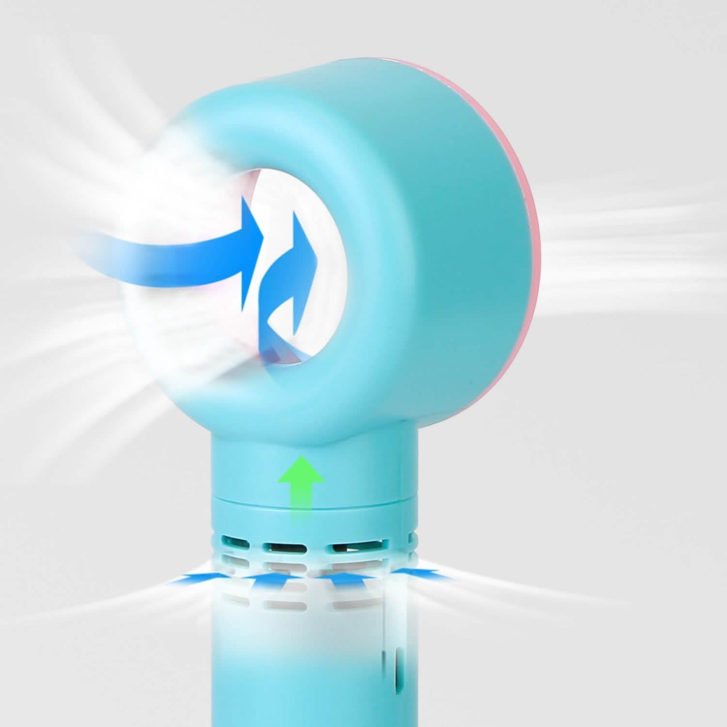 Tragbarer Handheld-Ventilator ohne Rotorblätter