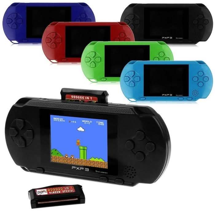PXP3 Tragbares Handheld-Videospielsystem mit über 150 Spielen