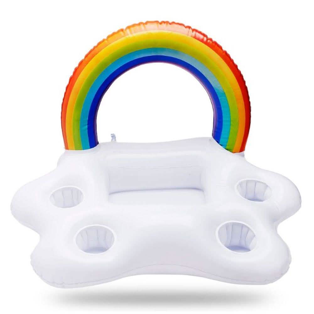 Regenbogen aufblasbare Poolbar