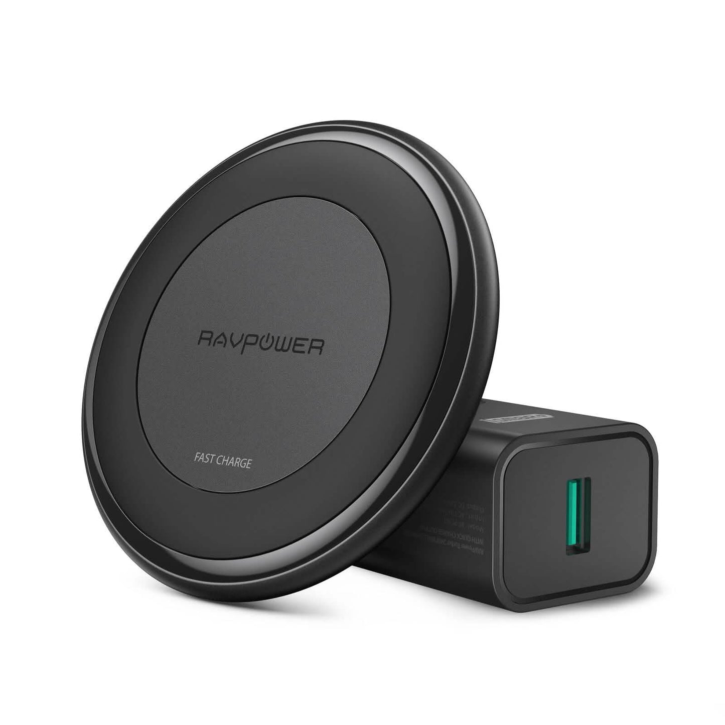 RAVPower Schnelles kabelloses Ladegerät 10W Max mit QC 3.0 Adapter (Gebraucht)