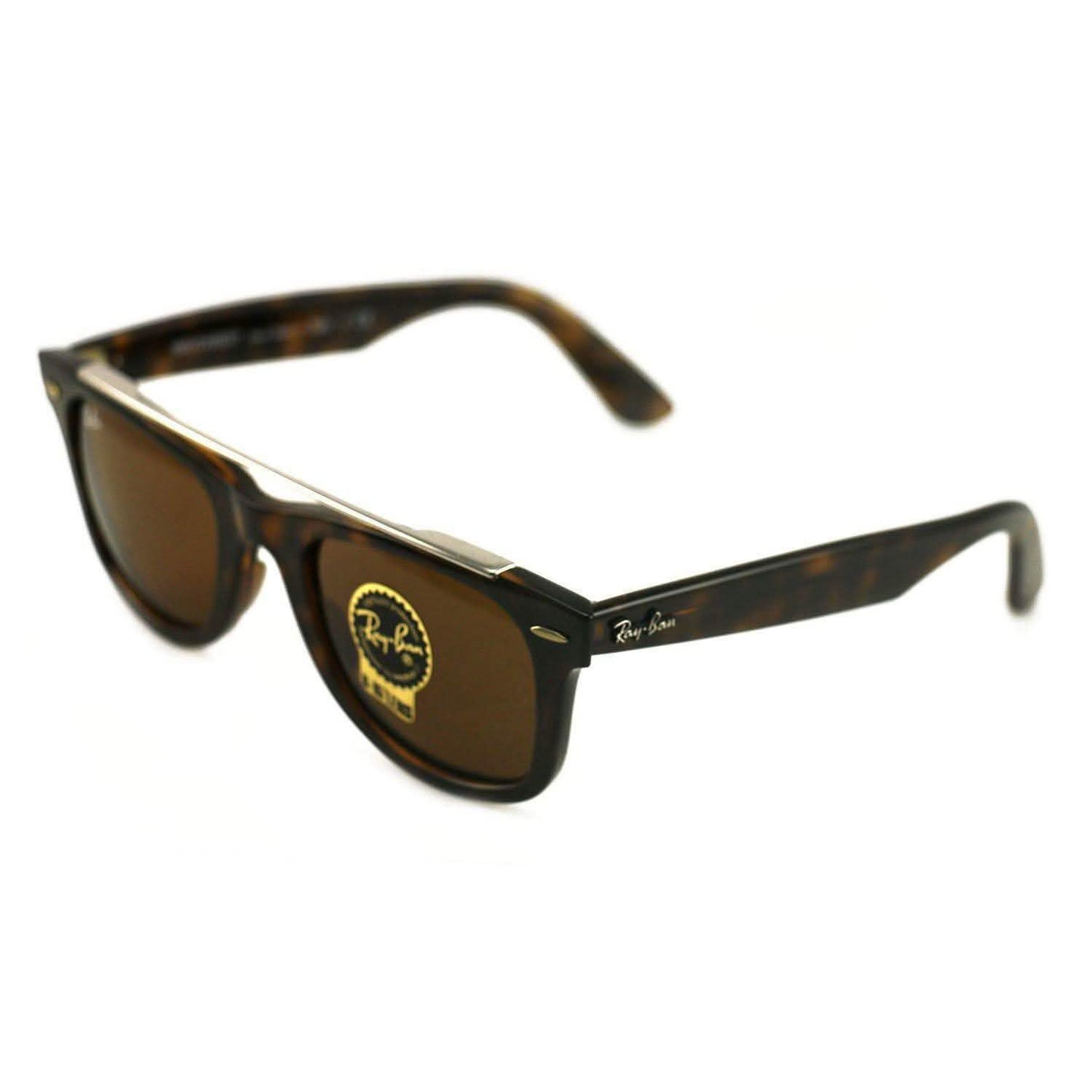 Ray-Ban Unisex Sonnenbrille RB4540 Wayfarer 710/33 Havana/Braun 50 22 150
