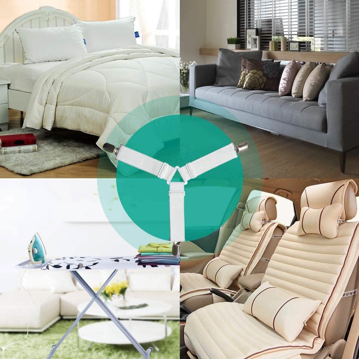 Raytour Anti-Rutsch-Bettlaken-Clip