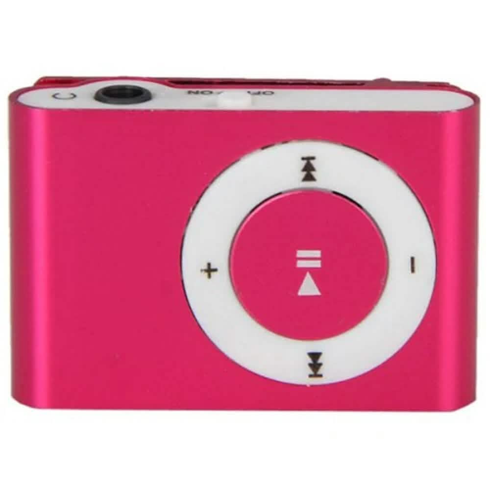 Mini-MP3-Player mit USB-Kabel und Kopfhörern