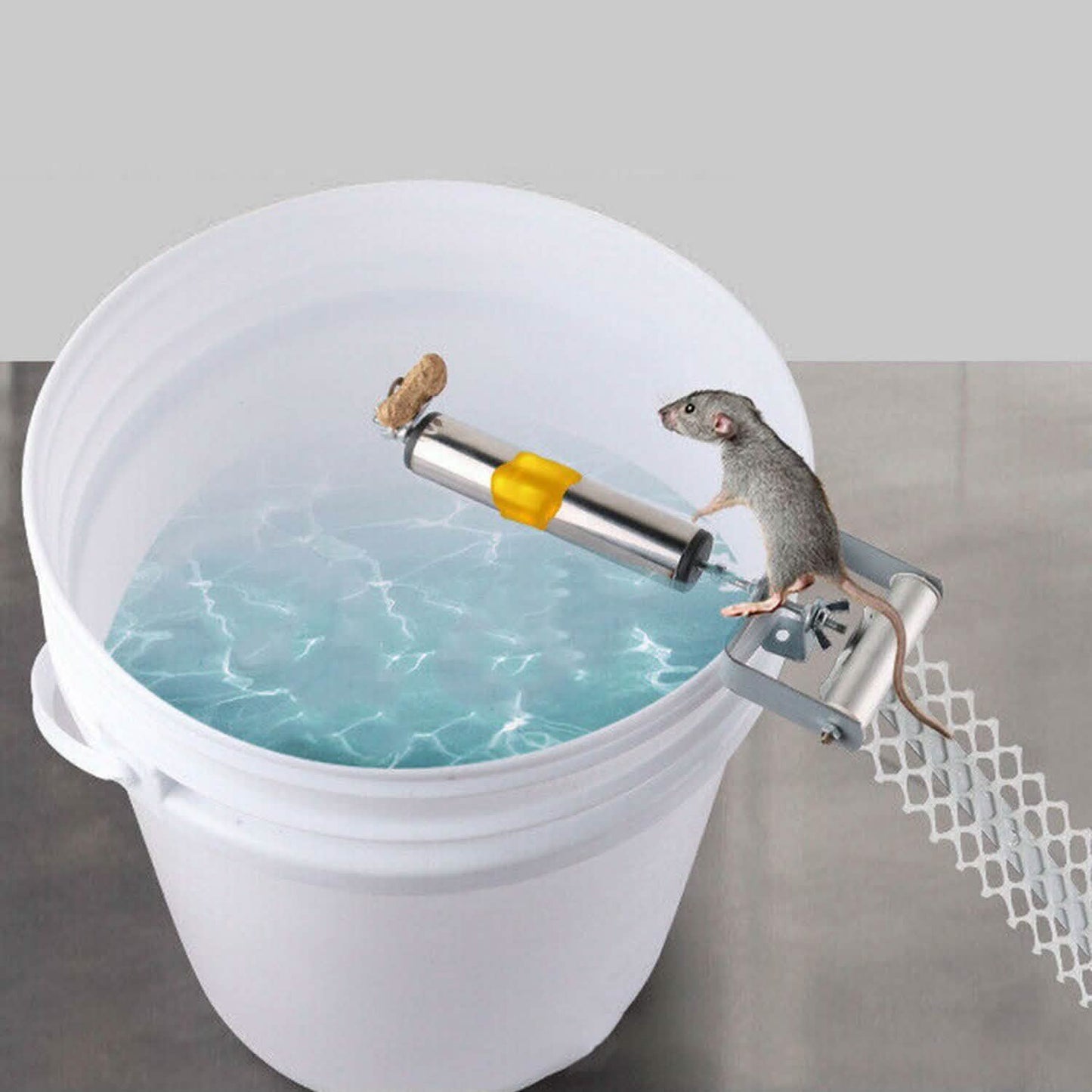 Roll Trap Mäusefänger mit 50 cm Gitterrampe
