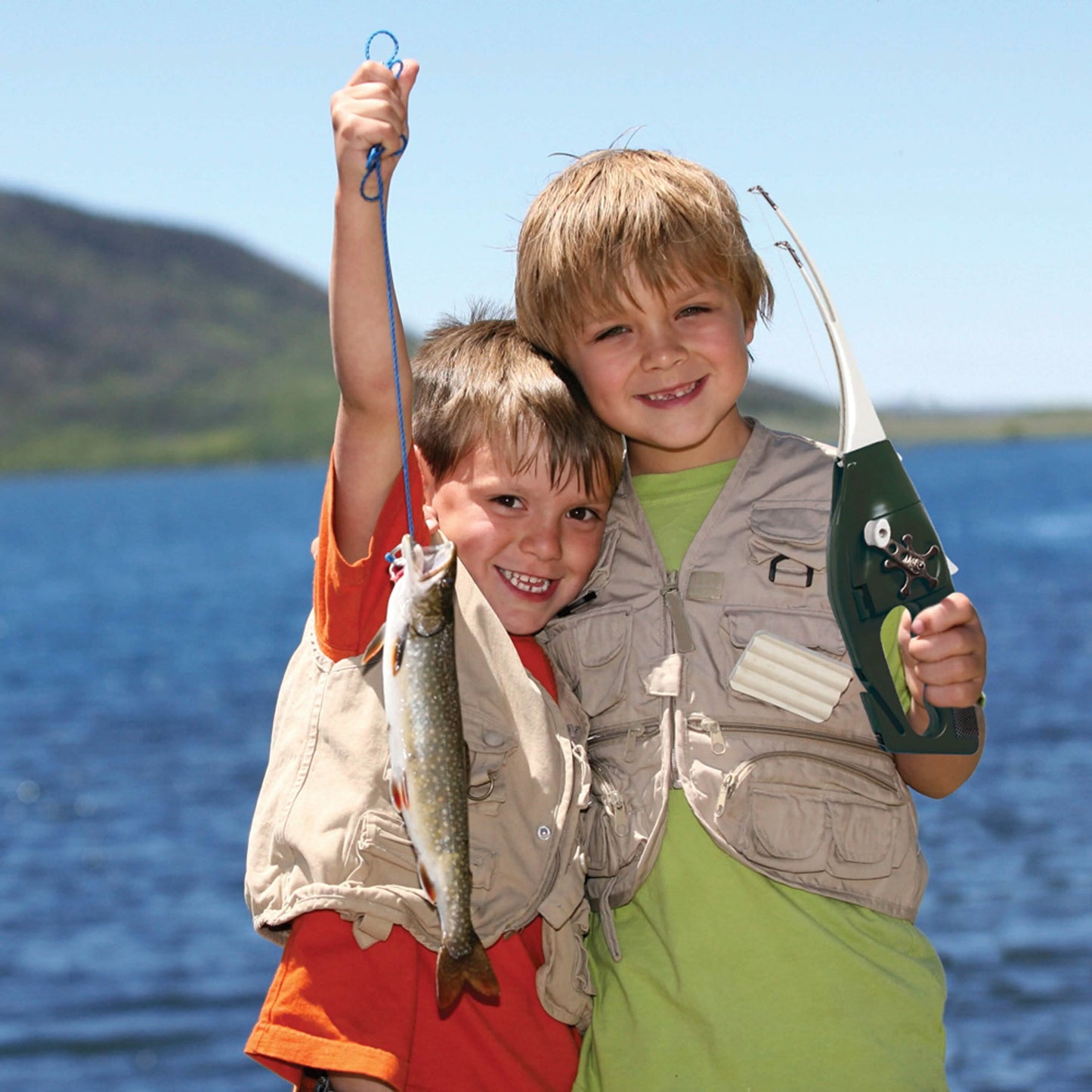 Ronco Pocket Fisherman, tragbare Angelrute, faltbares, kompaktes Design