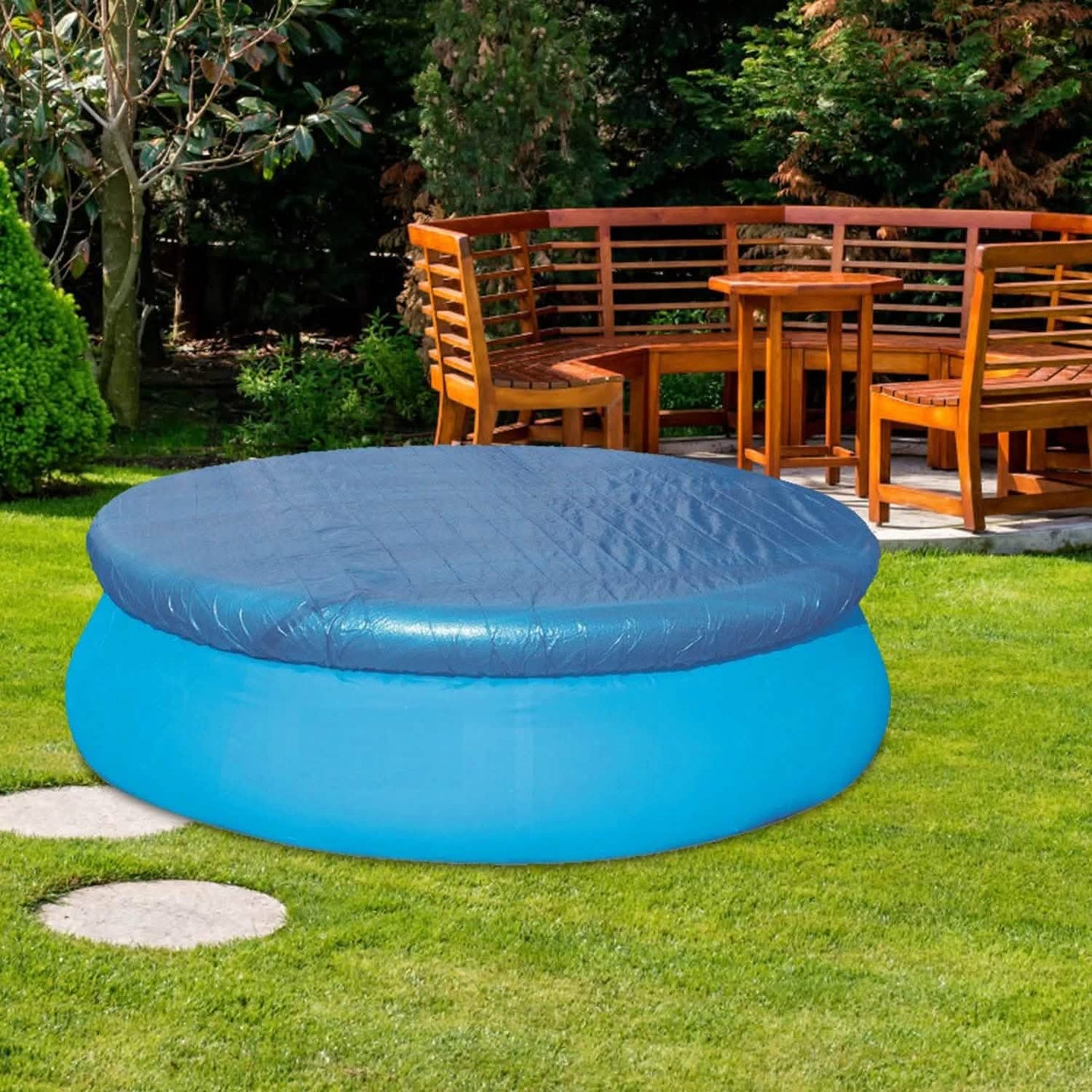 Runde Poolabdeckung