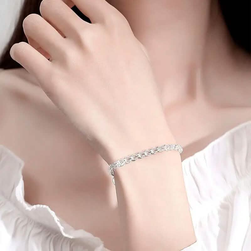Silbernes Ultra-Glitzer-Armband