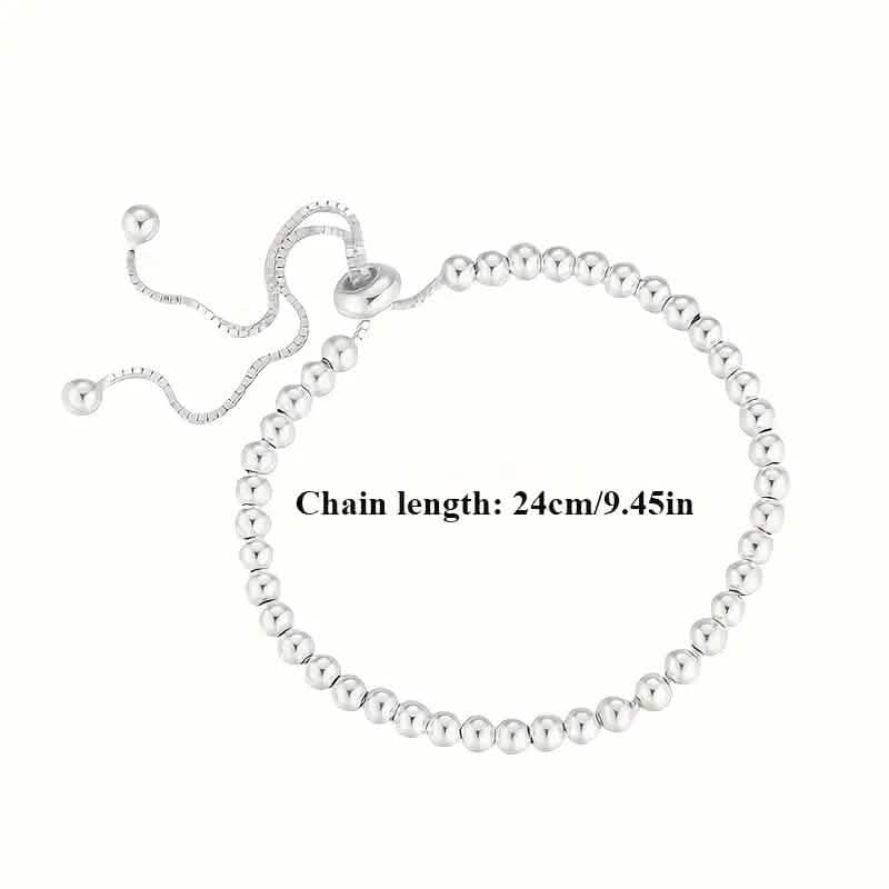 Einfaches Perlen-Zieh-Armband