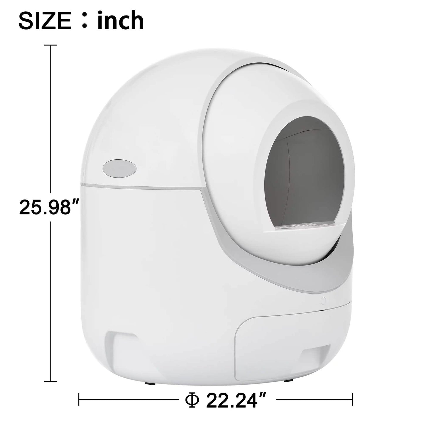 Intelligente automatische Katzentoilette, selbstreinigende Katzentoilette für mehrere Katzen