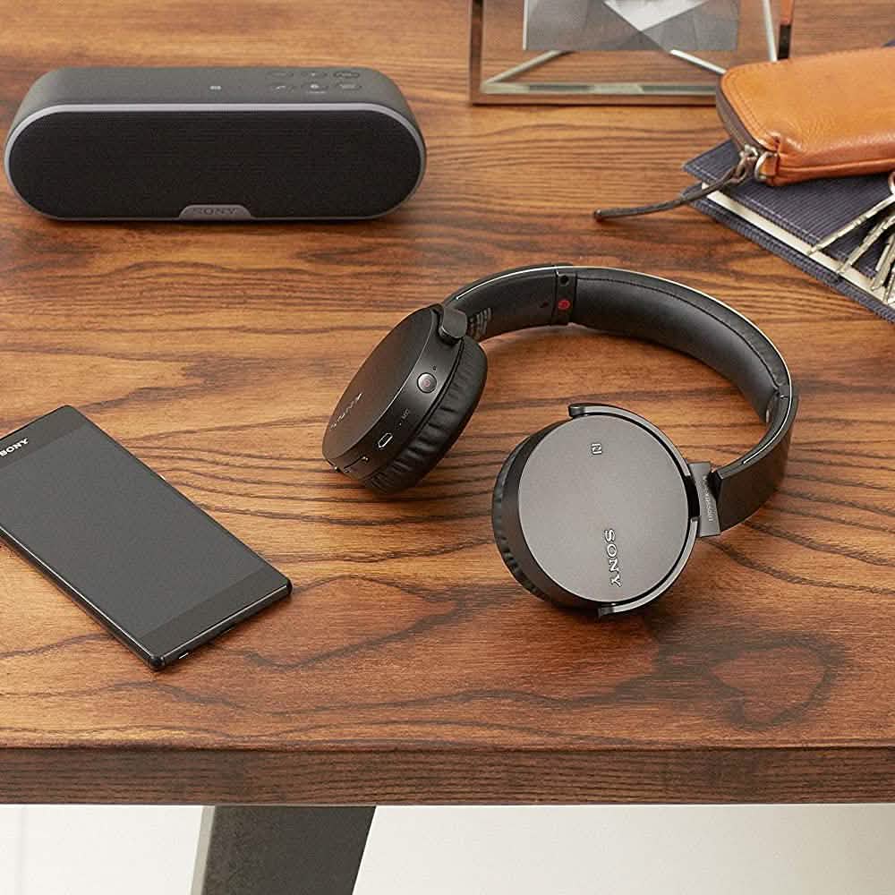 Sony MDRXB650BT/B Extra Bass Bluetooth-Kopfhörer – Schwarz (Generalüberholt)