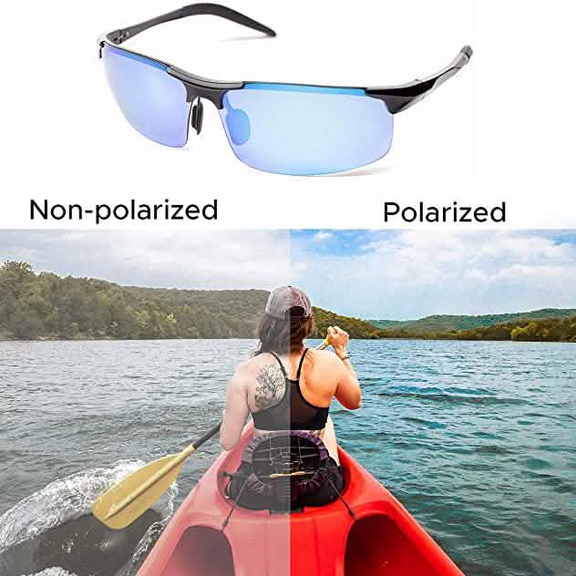Sport-Sonnenbrille mit Polarisationsfilter für Herren