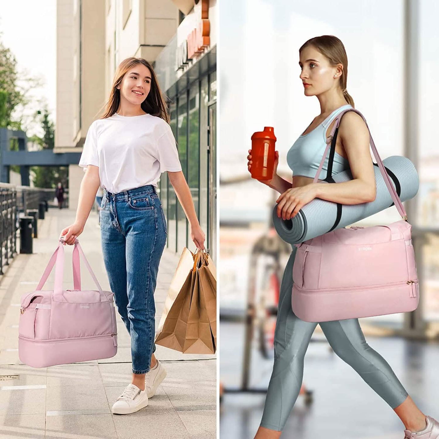 Sport-Reisetasche mit USB-Ladeanschluss