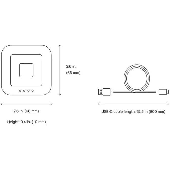 Square Reader für kontaktloses Zahlen und Chip (2. Generation)