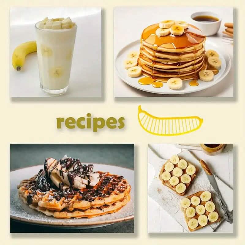 Bananenschneider mit Edelstahlklinge