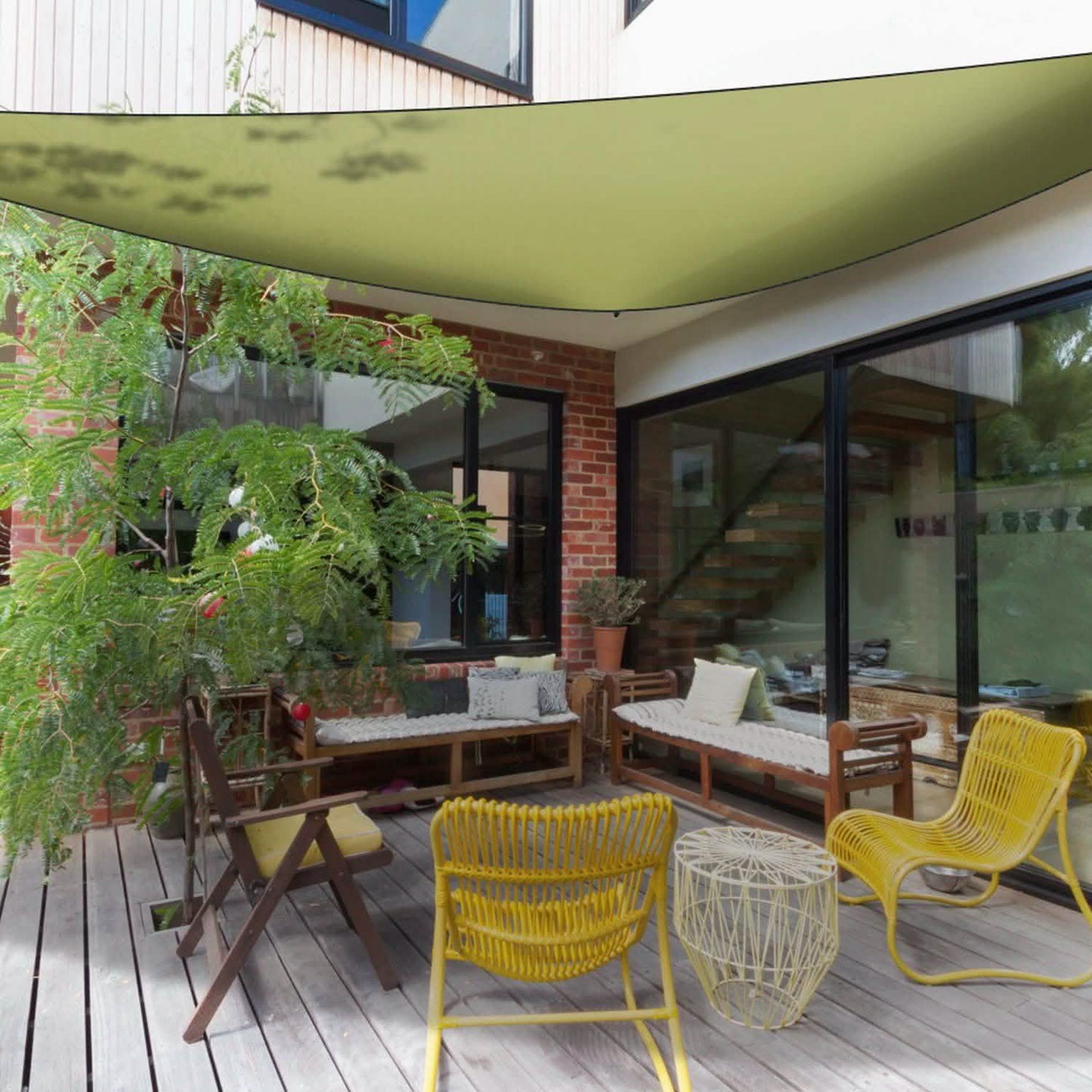 Sonnenschutz für die Terrasse, Schattenüberdachung
