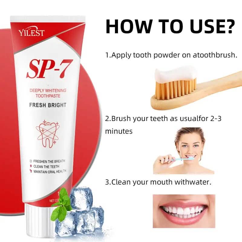 Super SP7 Probiotische Zahncreme zur Fleckenentfernung 100g