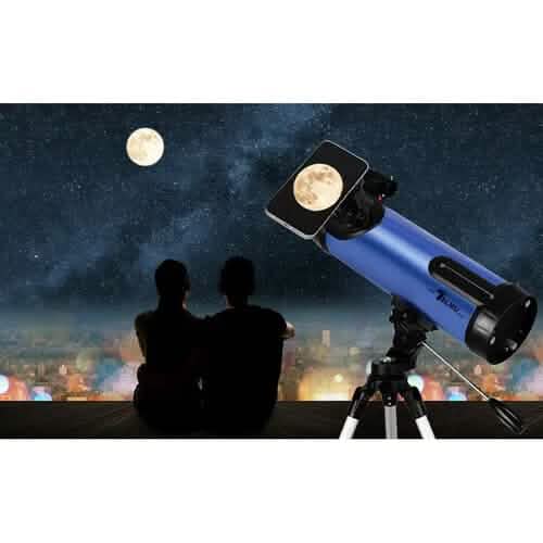 Teleskop für Anfänger 114mm Öffnung 500mm AZ-Montierung Astronomischer Reflektor
