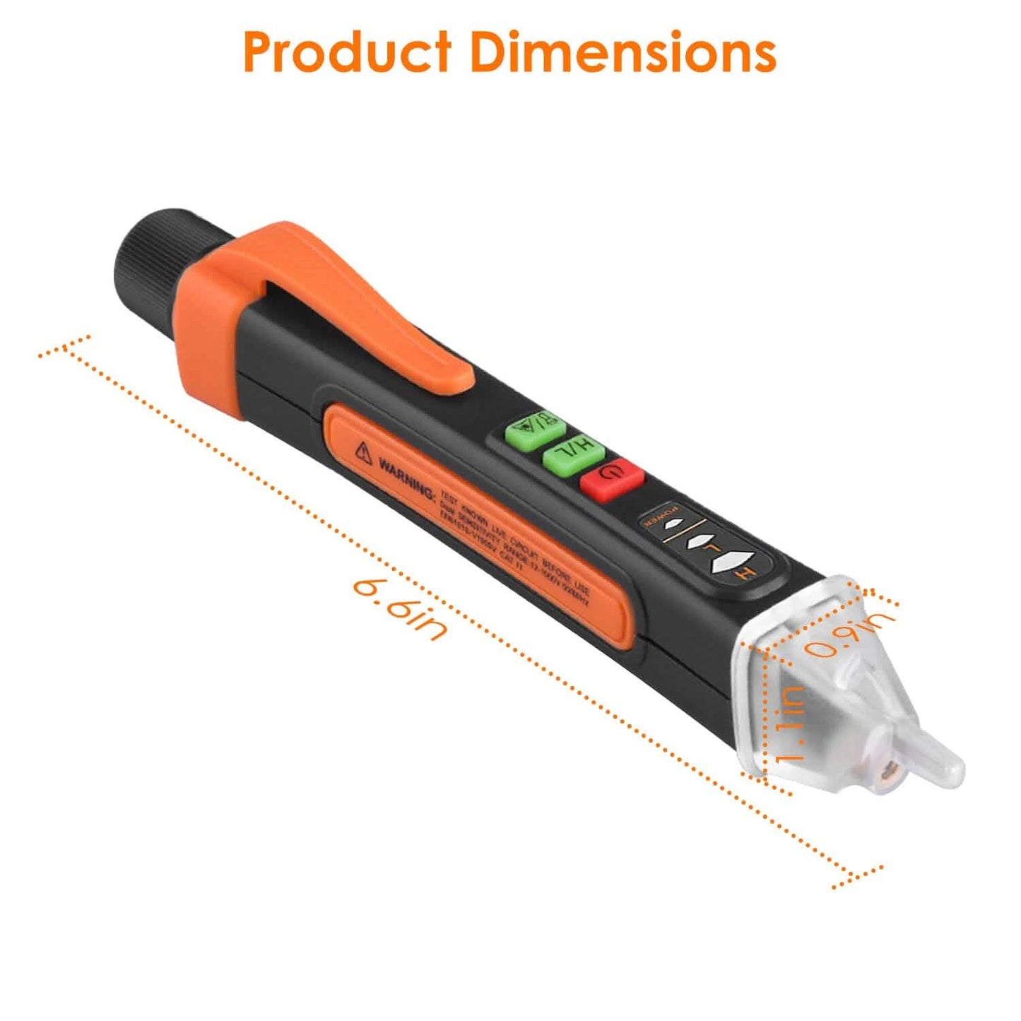 Prüfstift Stromkreisprüfer Dual-Bereich 12V/48V-1000V Bruchstellendetektor
