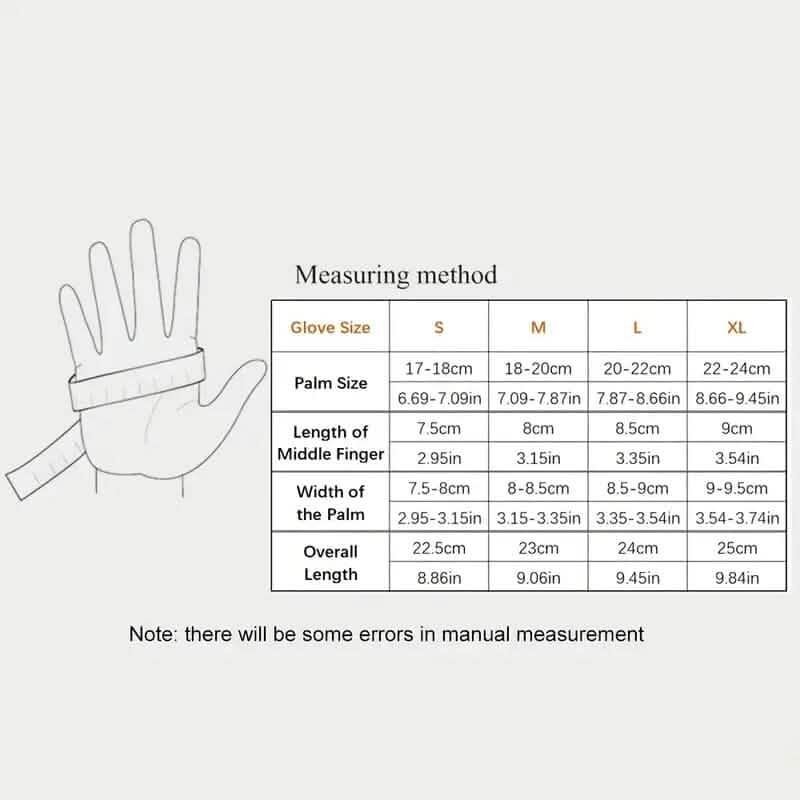 Thermisolierte, wasserdichte und rutschfeste Touchscreen-Handschuhe