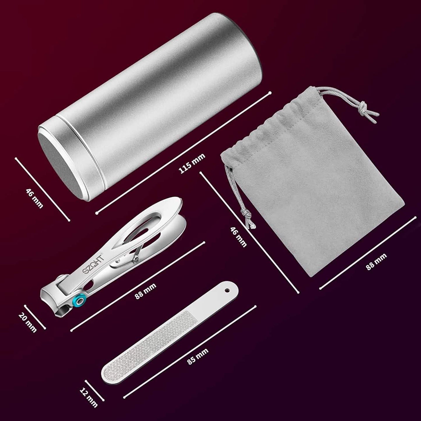 Ultra-breite Kieferöffnung Nagelknipser Set