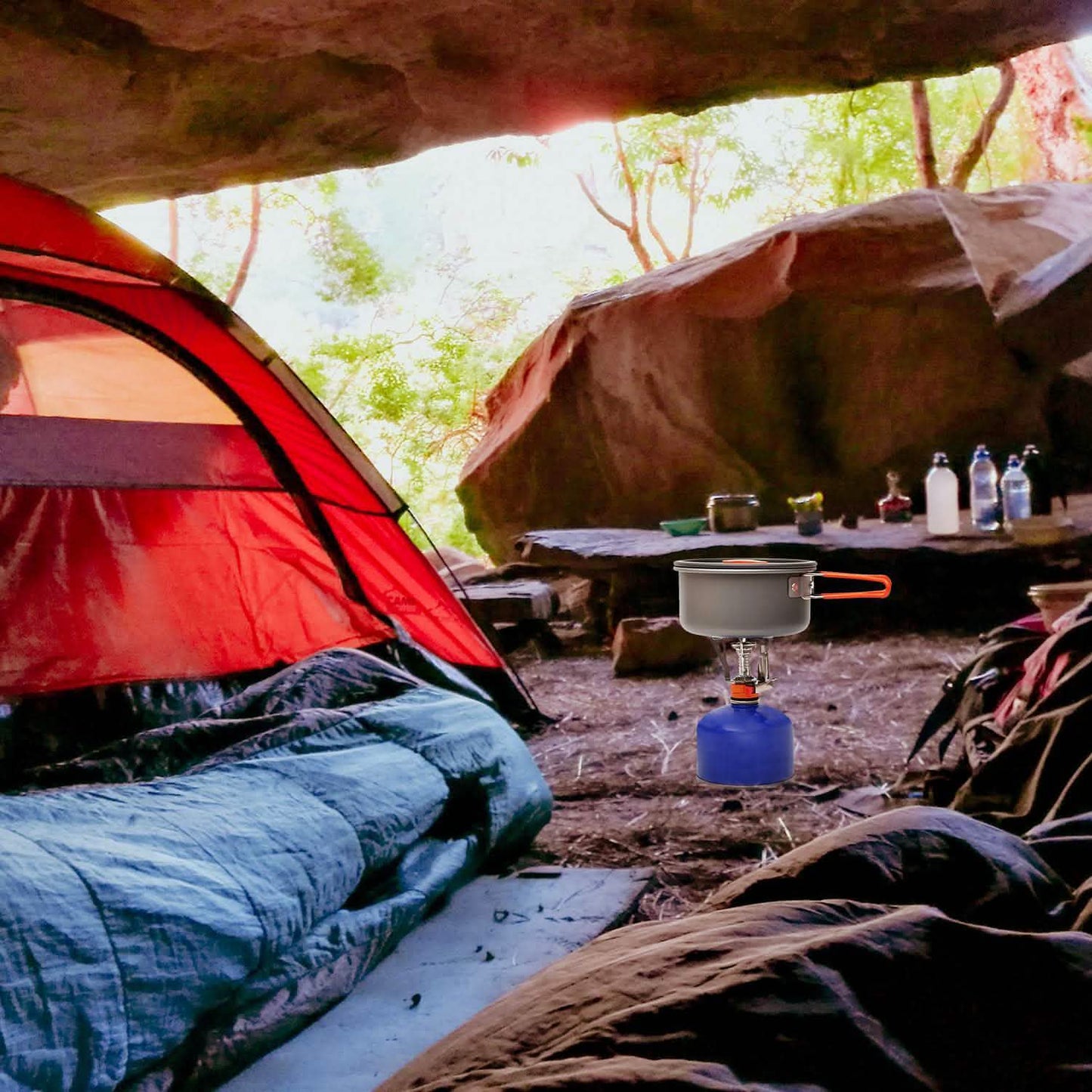 Ultraleichte tragbare Campingkocher