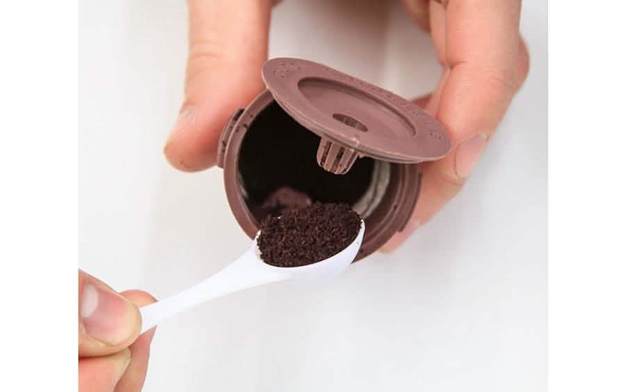 6er-Pack: Handliche Kaffeebecher Wiederverwendbare Einzel-Kaffeepads