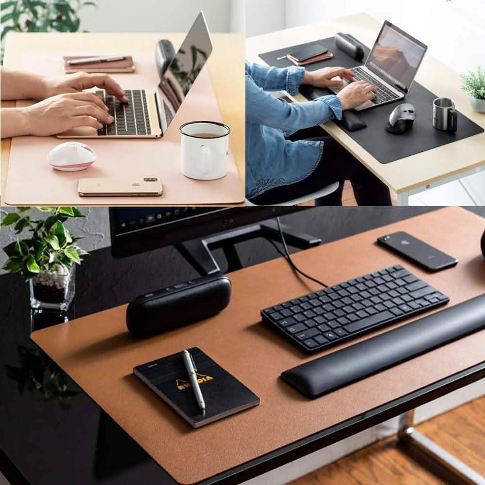 Wasserdichte Schreibtischunterlage aus Leder für Büro und Zuhause