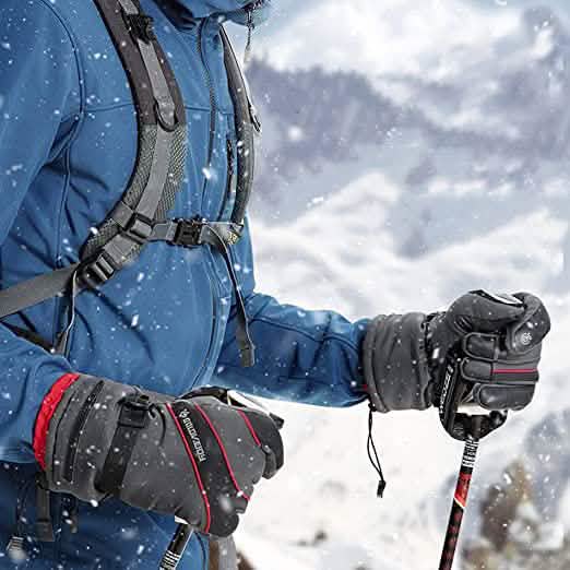 Wasserdichte Skihandschuhe für den Winter
