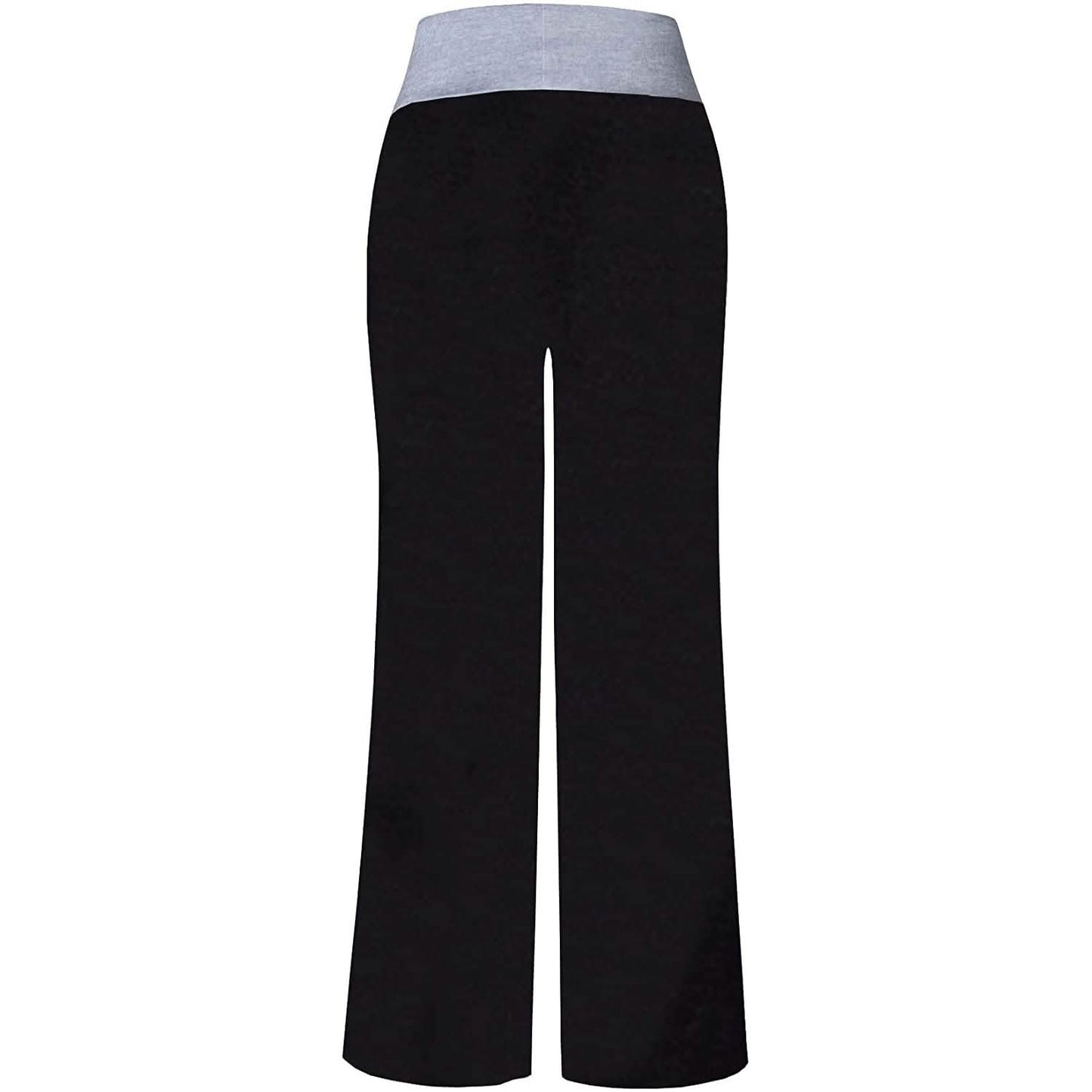 Bequeme Stretch-Palazzo-Loungehose mit weitem Bein für Damen und Kordelzug