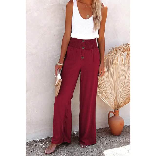 Damen Culottes Weite Hose