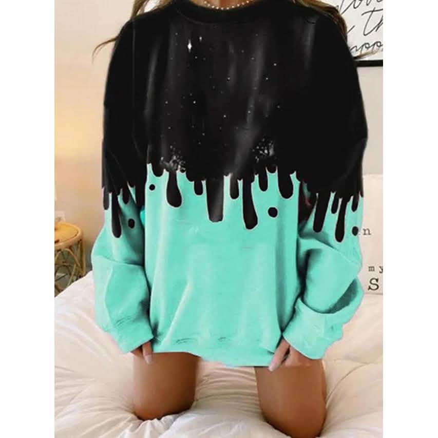 Damen Hoodie Batik