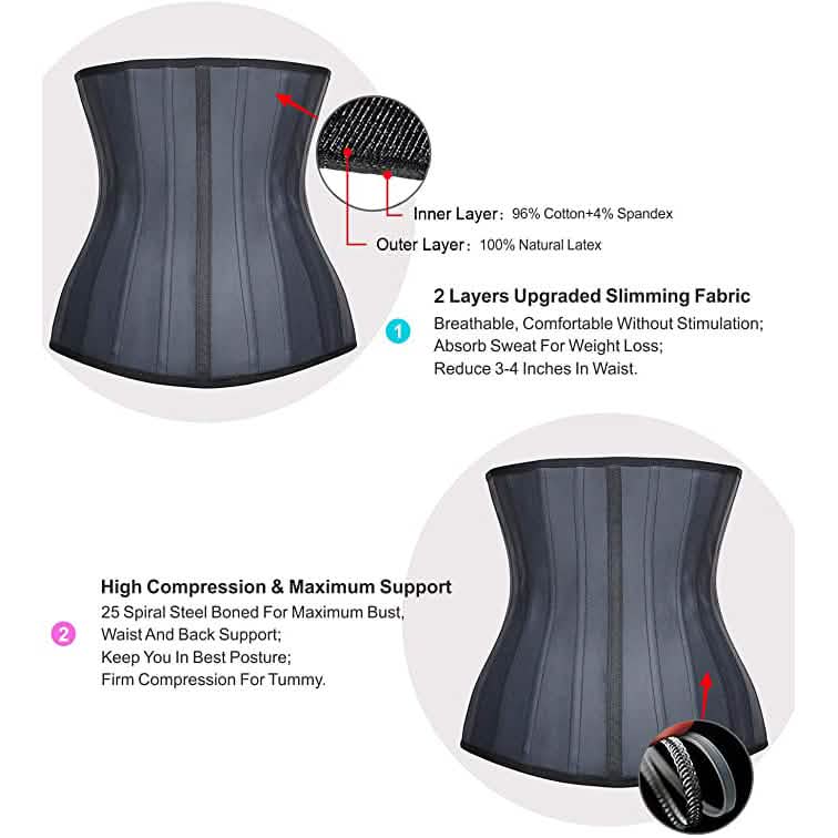 Latex-Sportgürtel für Damen