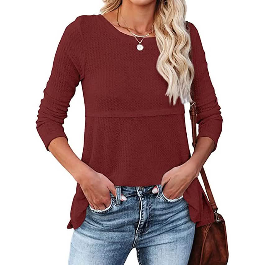 Damen Pullover Strickpullover