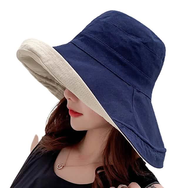 Sonnenhut für Damen mit UV-Schutz