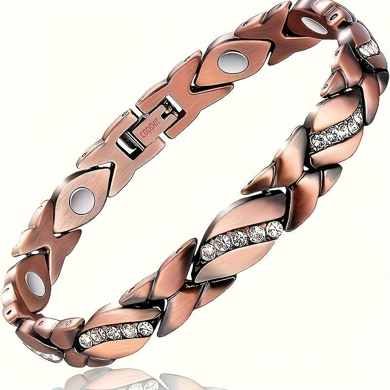 Magnetarmband zur Schmerzlinderung aus Kupfer für Damen und Herren