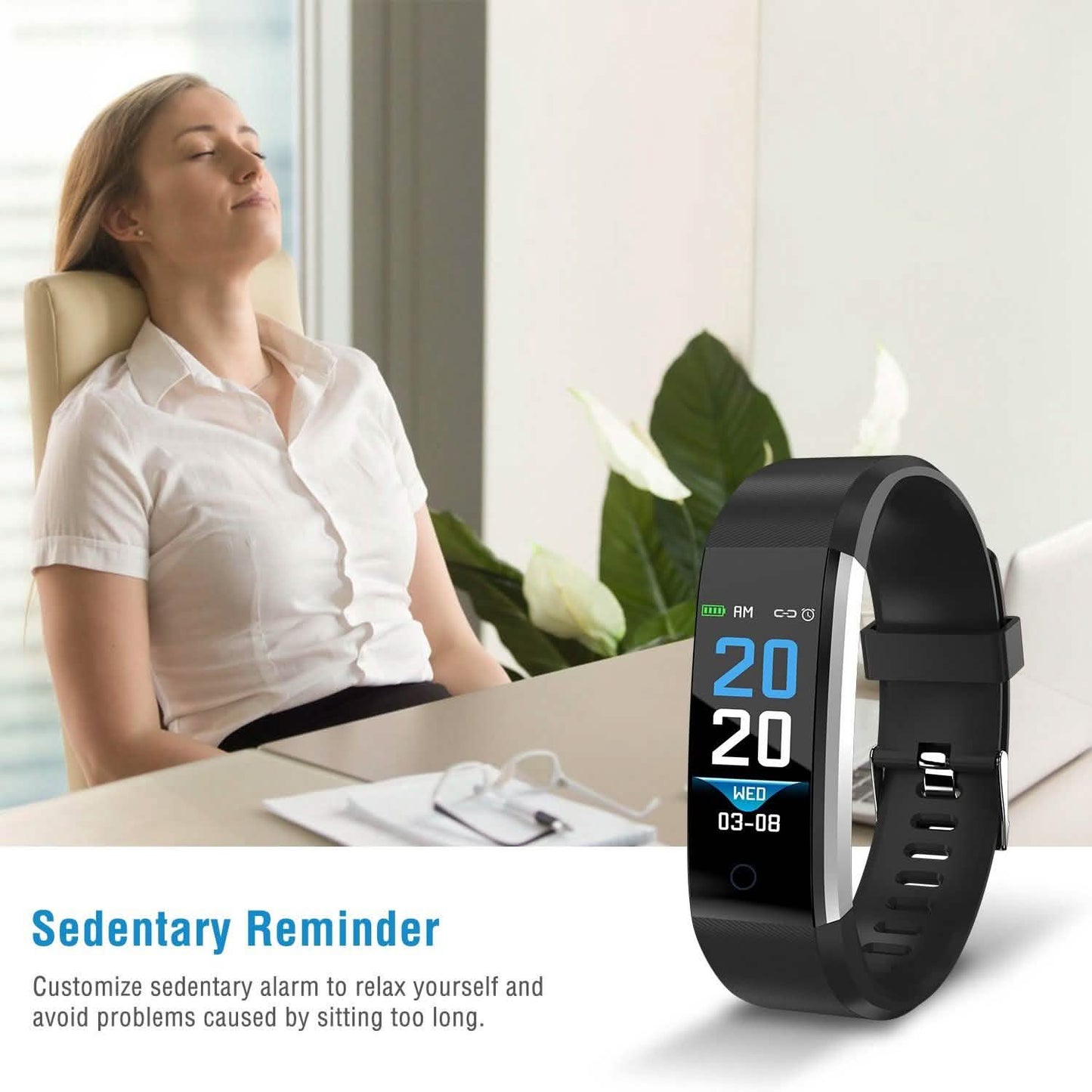 0,96-Zoll-Fitness-Tracker