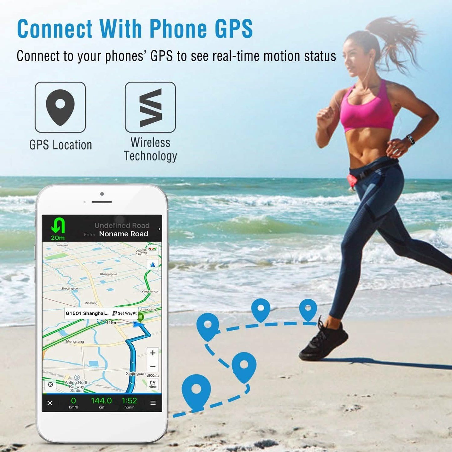 0,96-Zoll-Fitness-Tracker