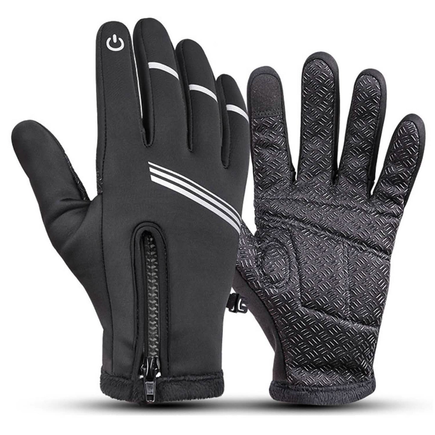 1-Paar: Winter-Touchscreen-Thermische Handschuhe